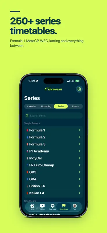 TheRacingLine: Racing Live TV screenshot 4 of 9