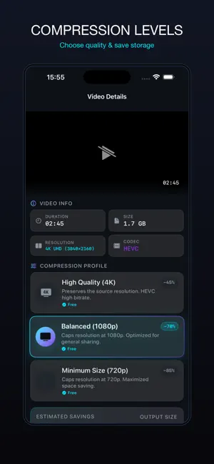 Video Compressor 4K screenshot 3