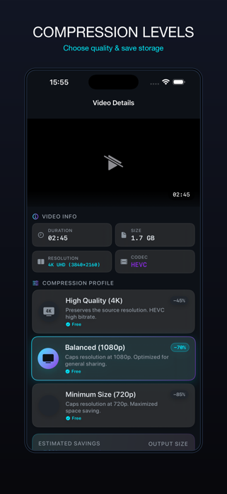 Video Compressor 4K Screenshot 3 of 6