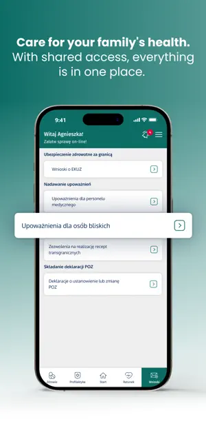 mojeIKP - log in to health iPhone screenshot 6