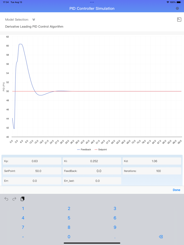#5. PID Controller Simulation (iOS) 来自: 立娜 王