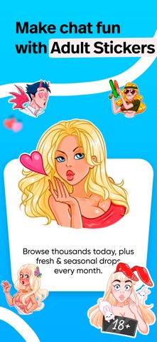 Stiker: Adult Emoji Stickers iPhone screenshot