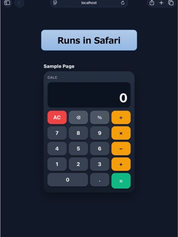 HTML Local Library for Safari iPad screenshot 4