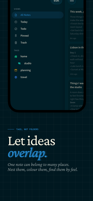 Caliu - A notes app Screenshot 3 of 7