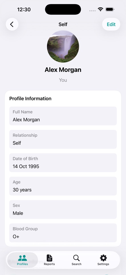EkAyu: Family Health Records screenshot 2