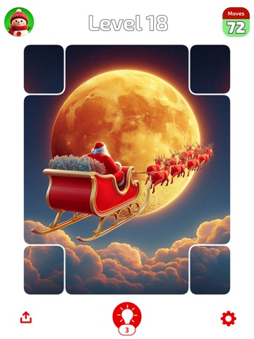 Christmas Shuffle Solitaire iPad screenshot