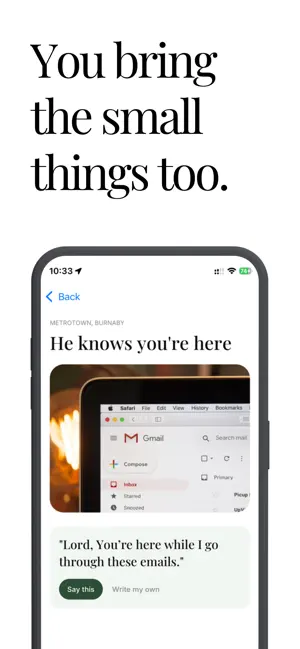 Small Voice: Talk to God screenshot 4