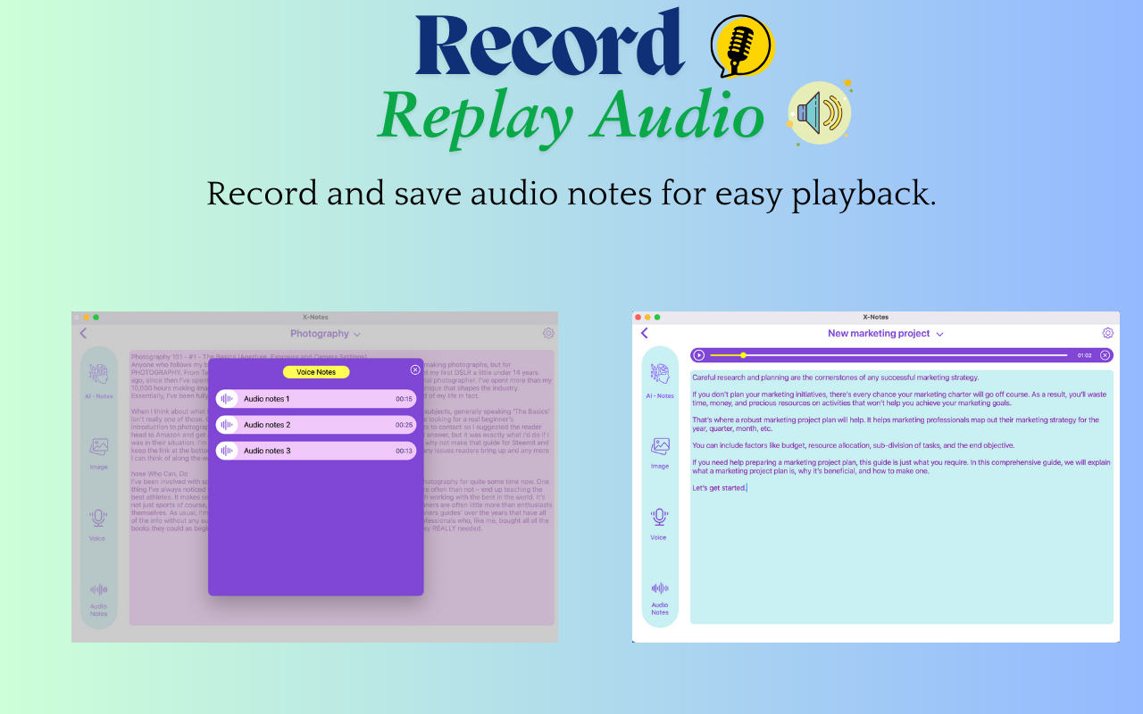 X-Notes: AI Study Notes screenshot 13