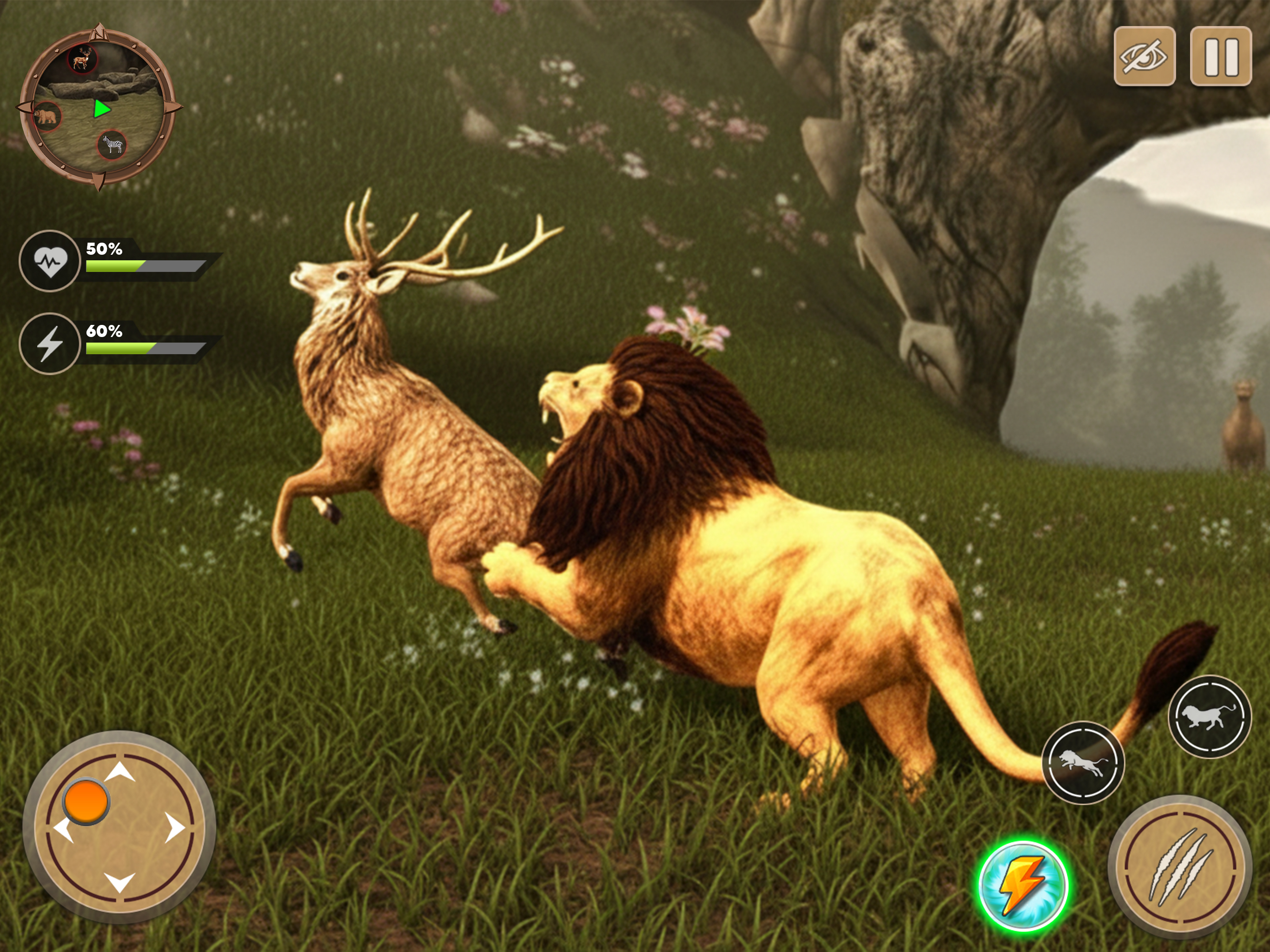 Wild Lion Simulator Games 3D