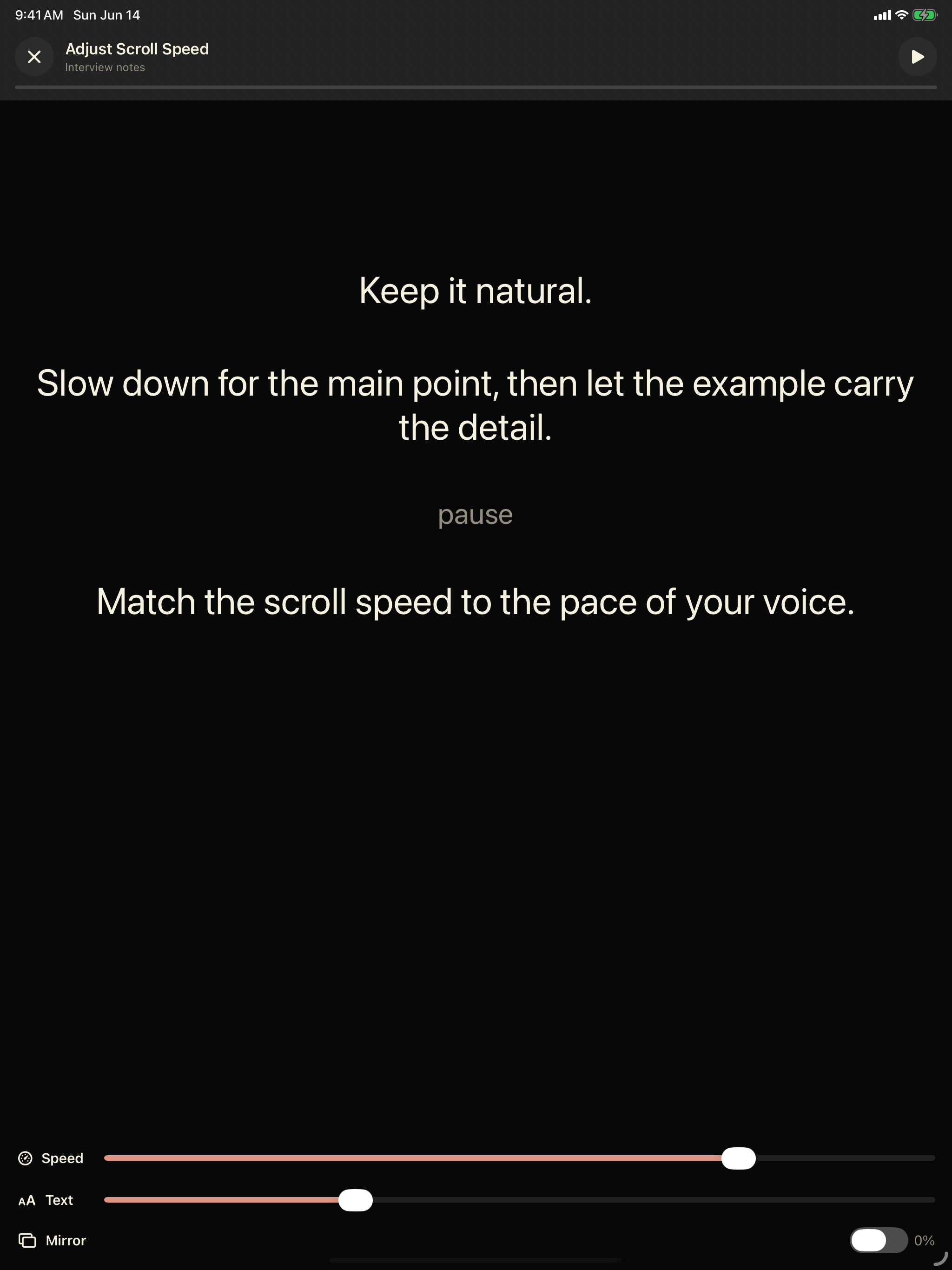 Teleprompter & Prompter Video screenshot 10