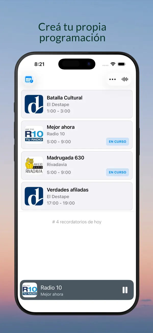 Screenshot #3 pour Radios Argentina - AM y FM