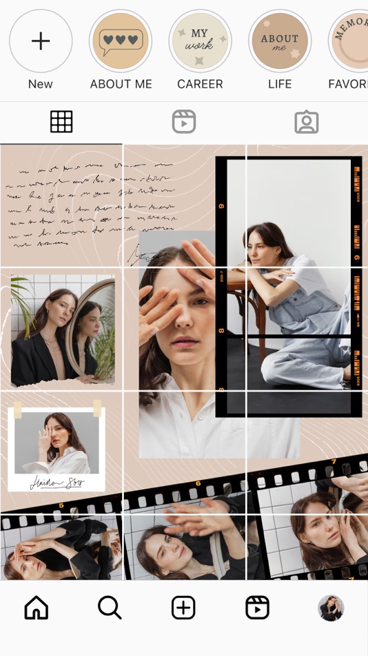 #1. Grid post & Photo layout maker (iOS) 由: Appenvision Ltd
