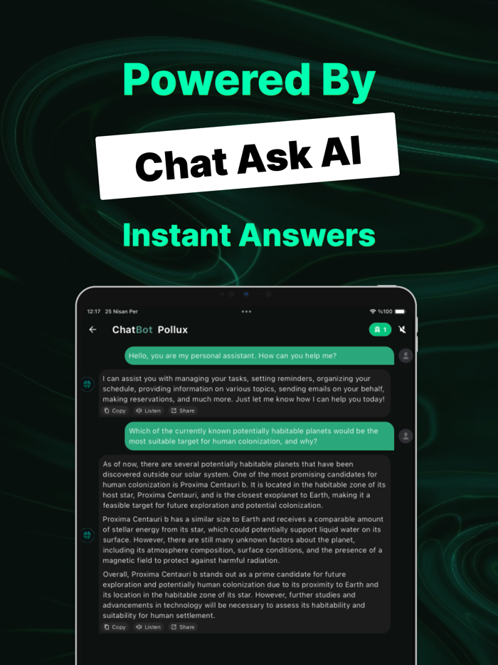 Pollux - AI Chat Ask Assistant
