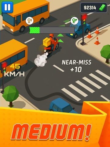 Taxi Run 3d Crazy Car Ride iPad screenshot