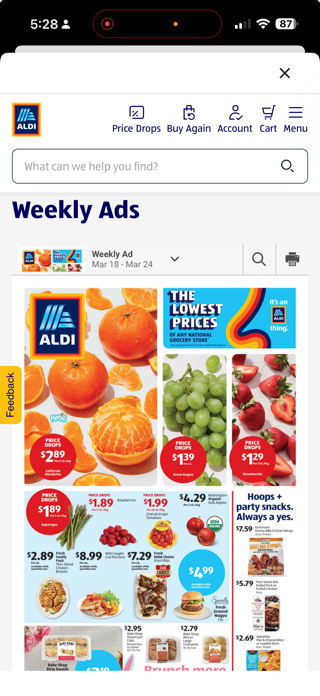 ALDI Grocery Pickup & Delivery Screenshot 4 of 5