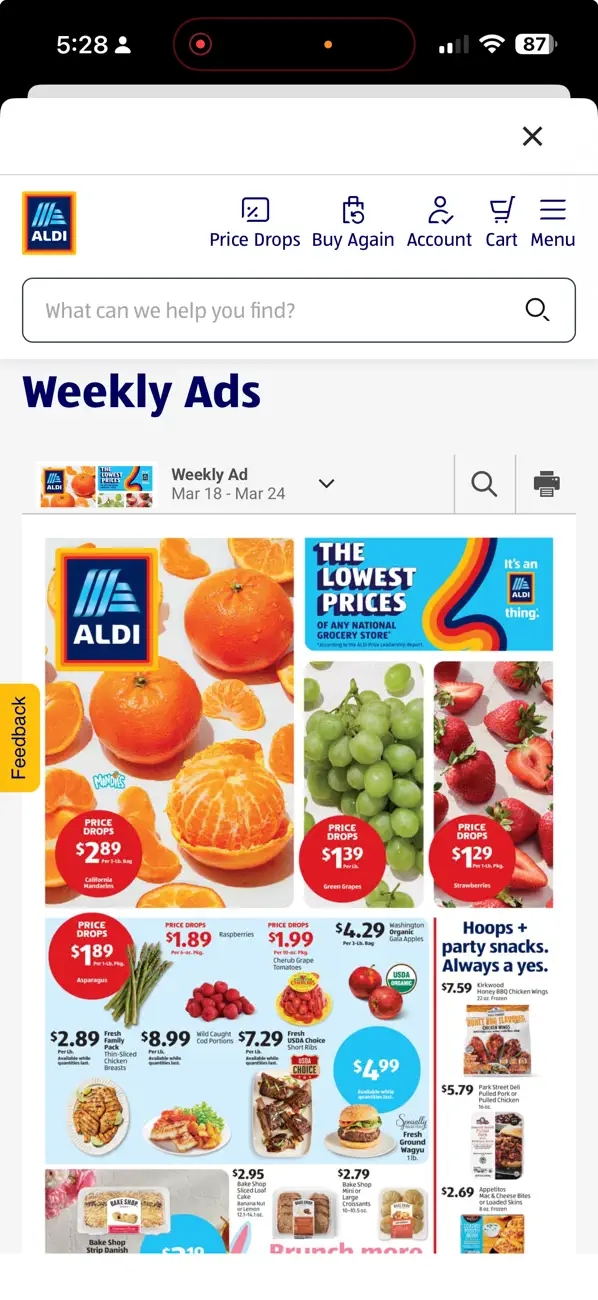 ALDI Grocery Pickup & Delivery screenshot 4