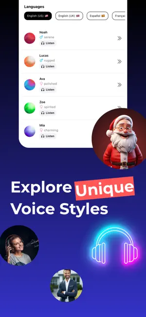 Text to Speech - xLab Audio AI screenshot 2