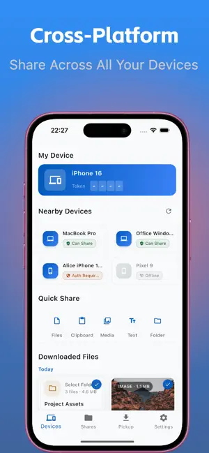 ViaShare – Fast File Transfer screenshot 1