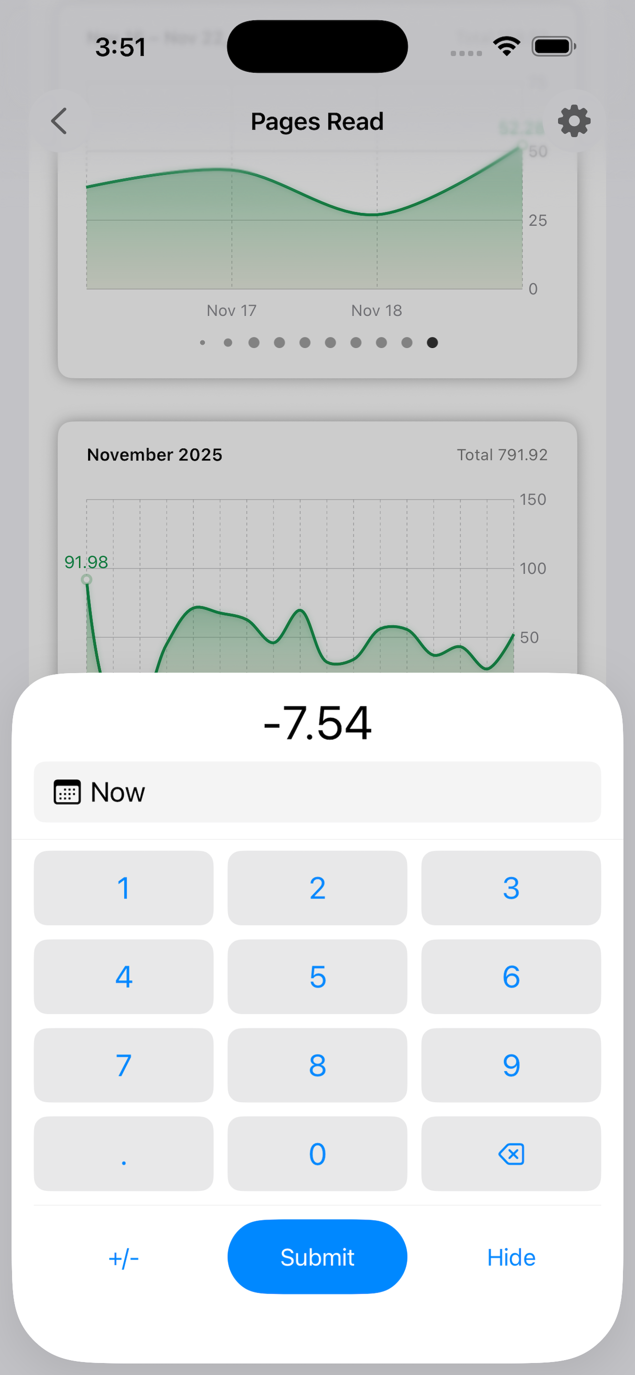 TrackChart screenshot 4