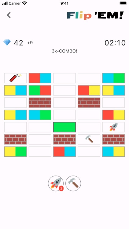 Flip 'EM - Color Block Puzzle!