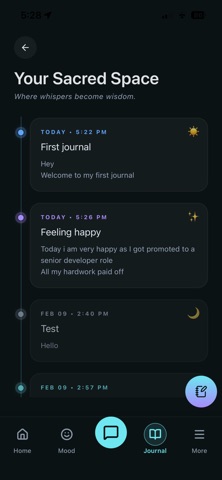Mentis: AI Mental Wellness screenshot