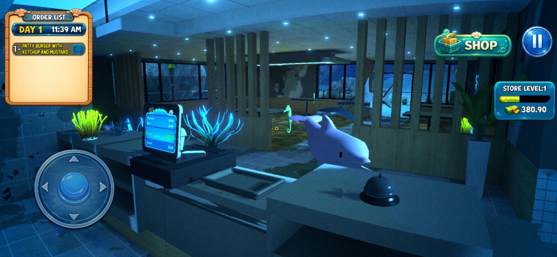 Shark Shopping Mart Simulator store screenshot 1