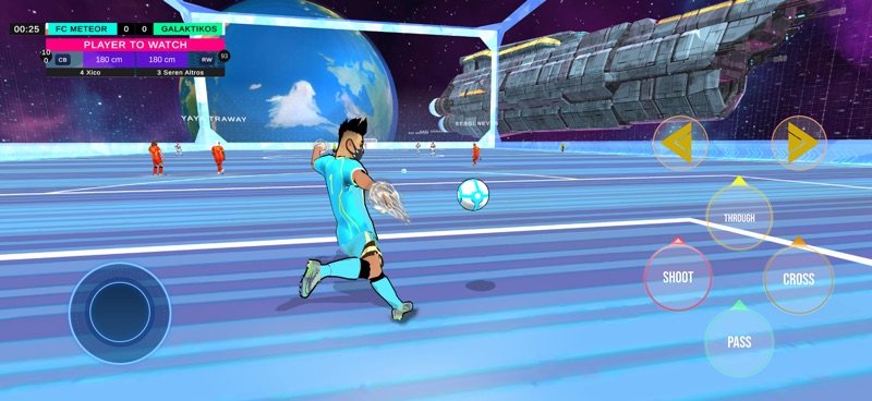 Galaxy Soccer : 3v3 Battle screenshot 5