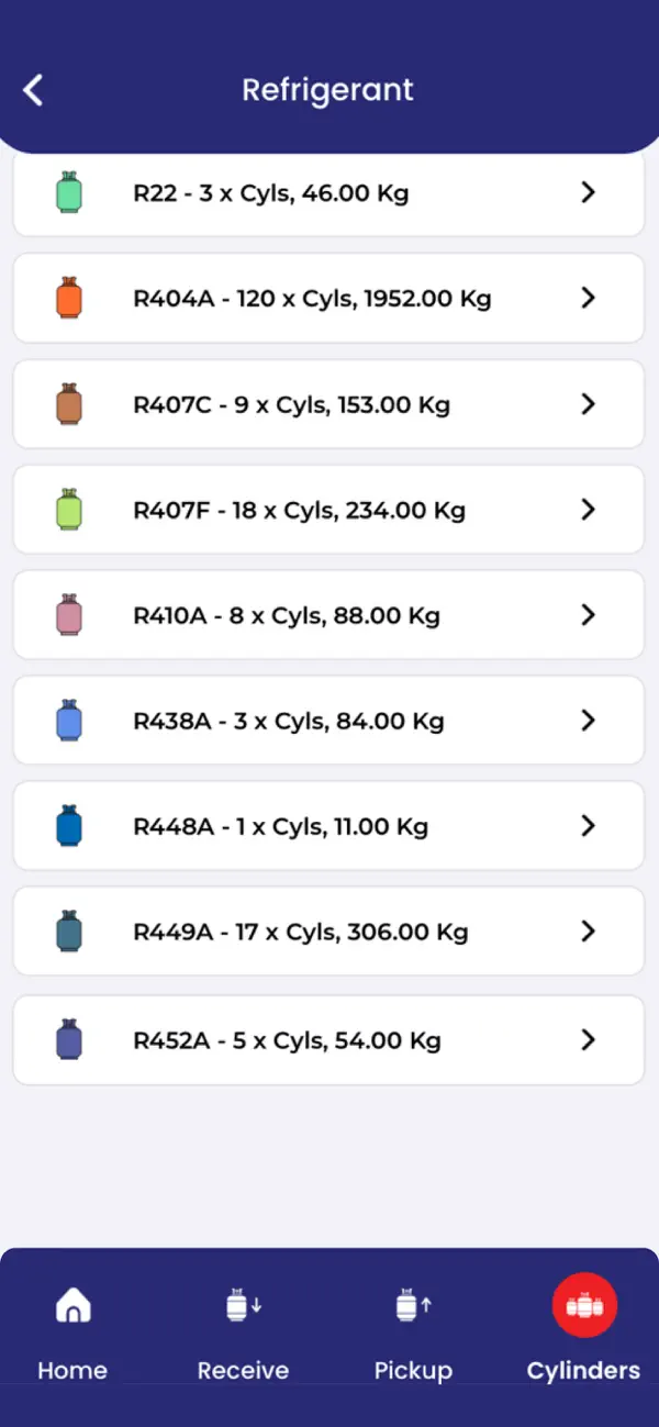 Screenshot #1 pour Cylinder Tracking by Airefrig