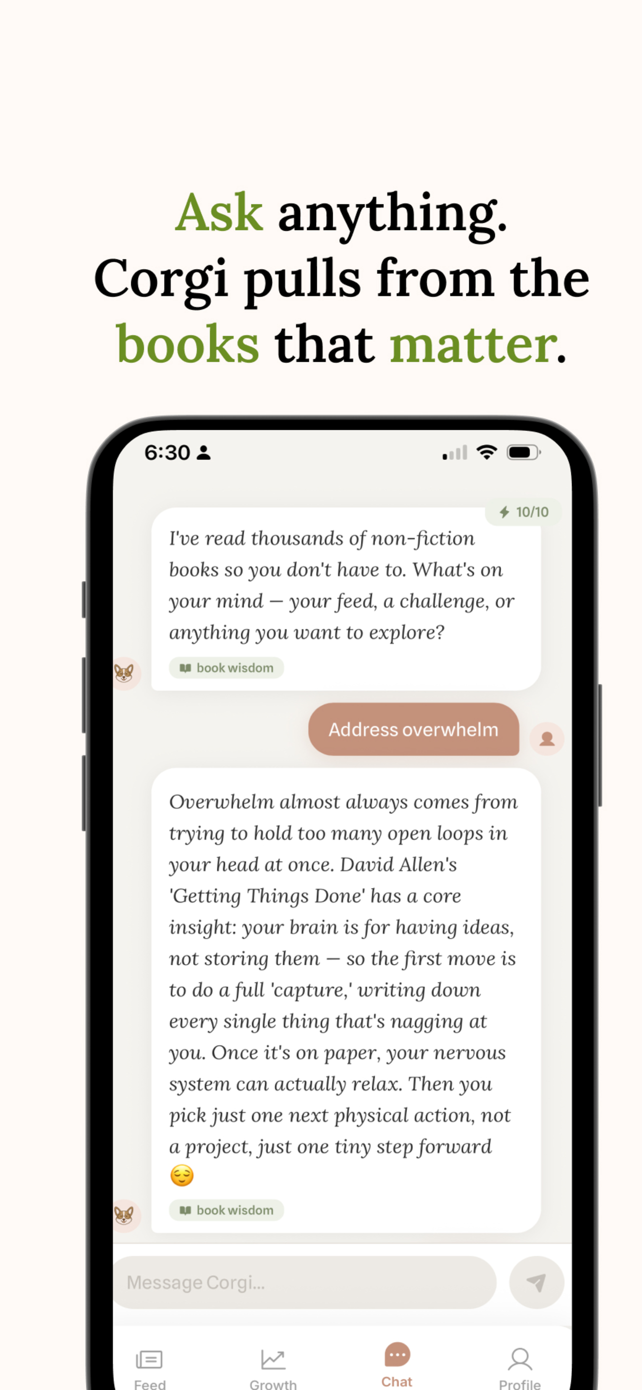 Corgi Daily: Wisdom from Books screenshot 5