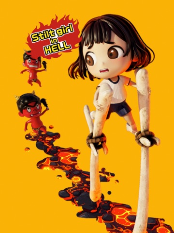 Stilt girl in Hell