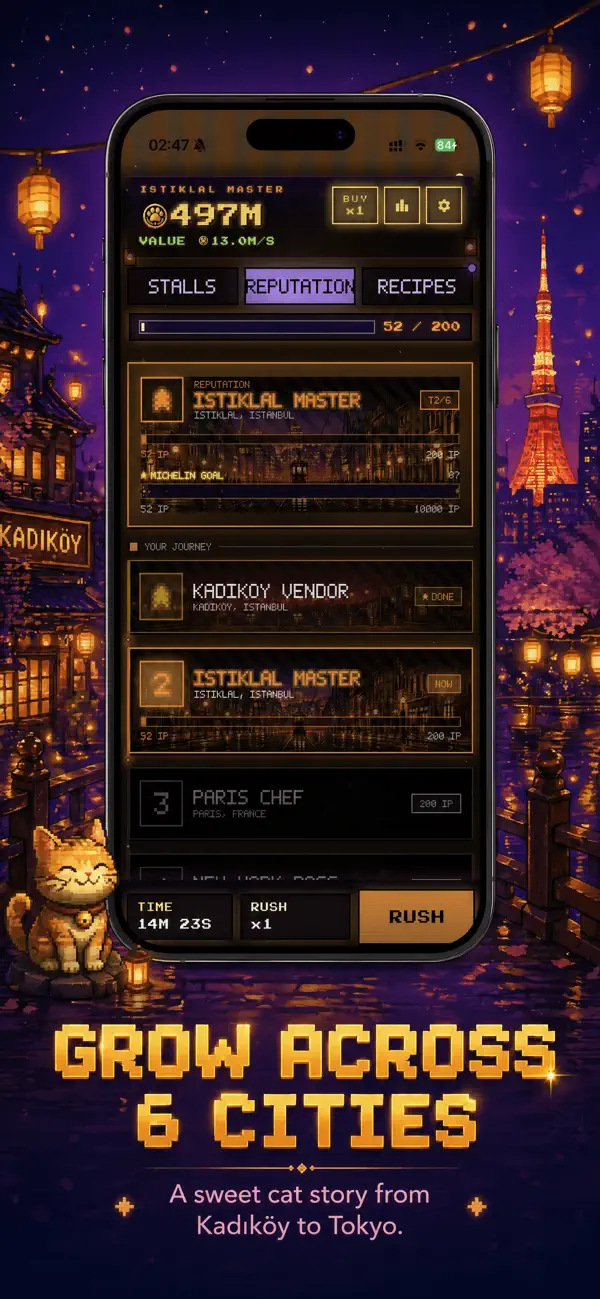 Screenshot #3 pour Mochi's Night Market