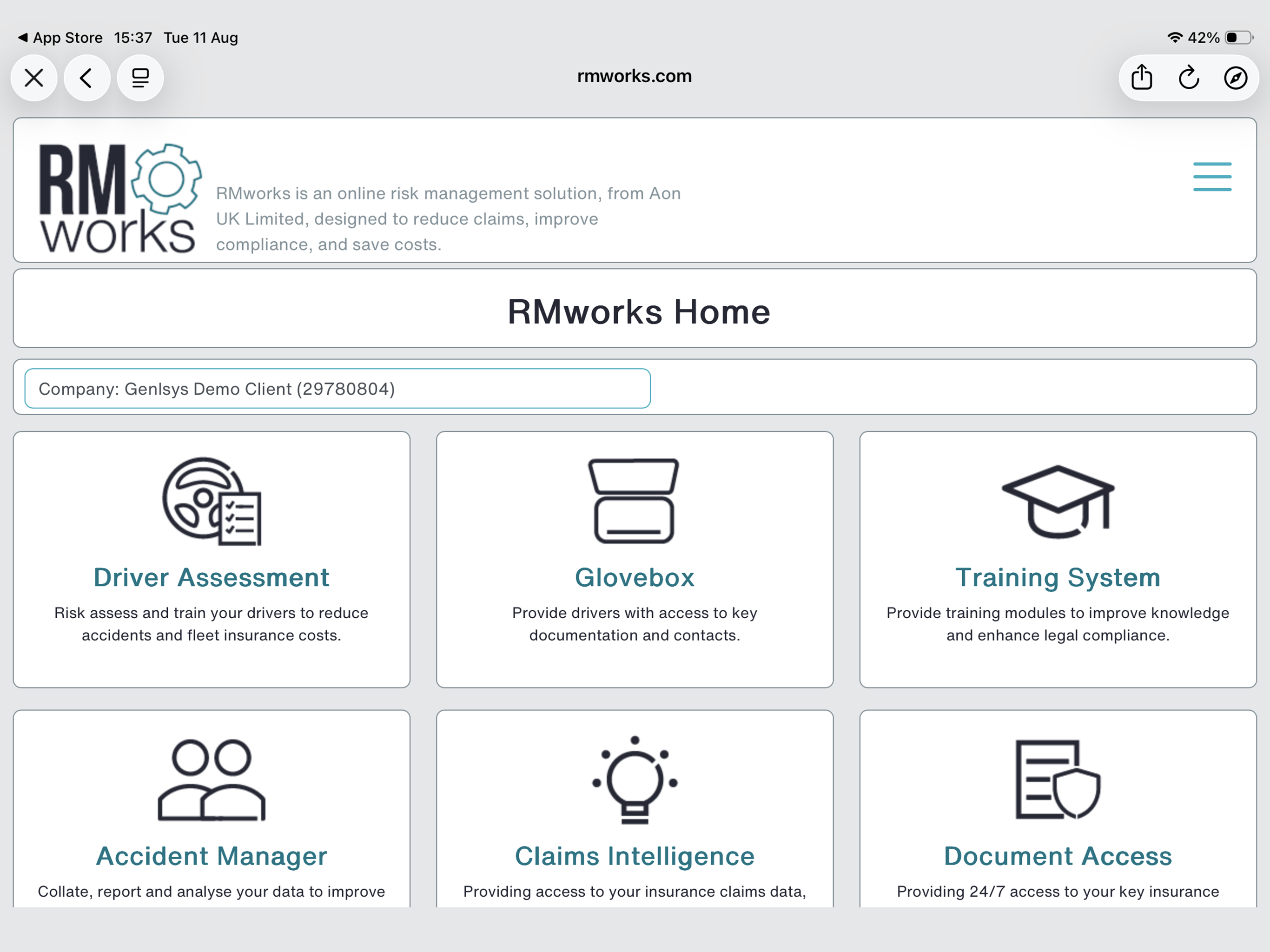 RMworks App screenshot 8