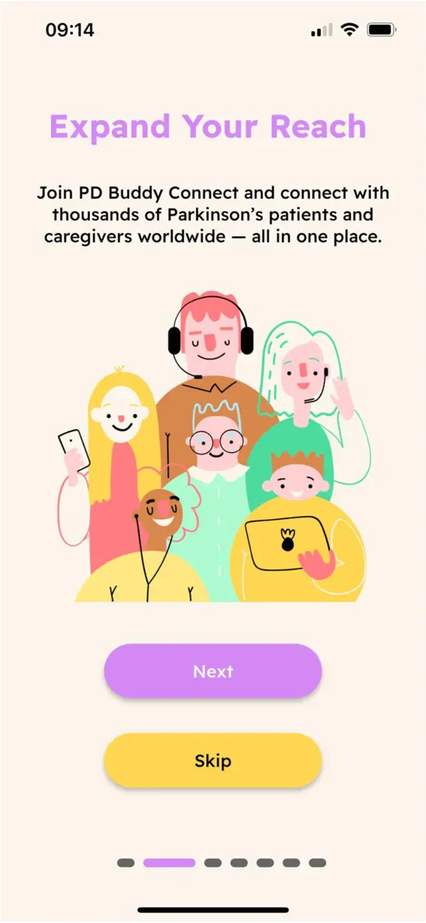 Screenshot #1 pour PD Buddy Connect