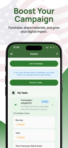 E-Volunteer screenshot