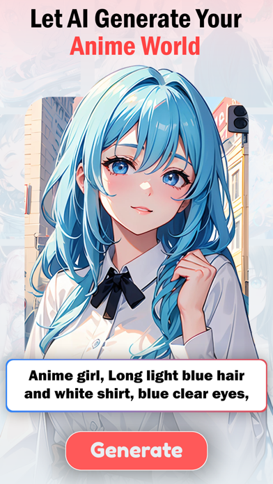 Sekai AI Anime Art Generator Screenshot