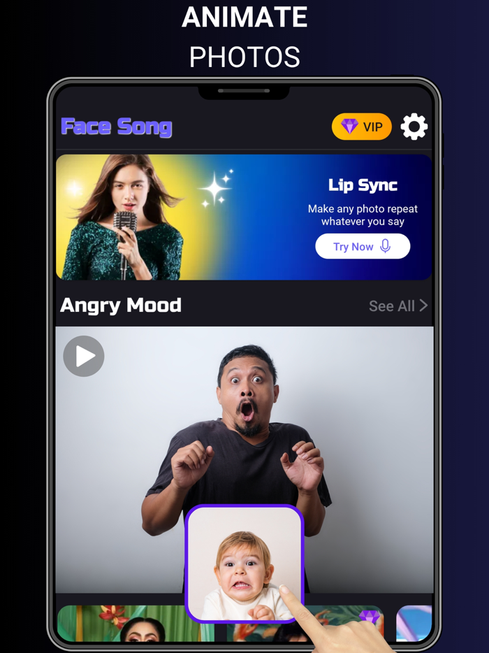 Face Song AI Photo Animator