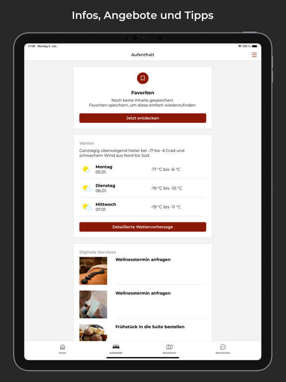 IN LAIN Hotel Cadonau app screenshot 3