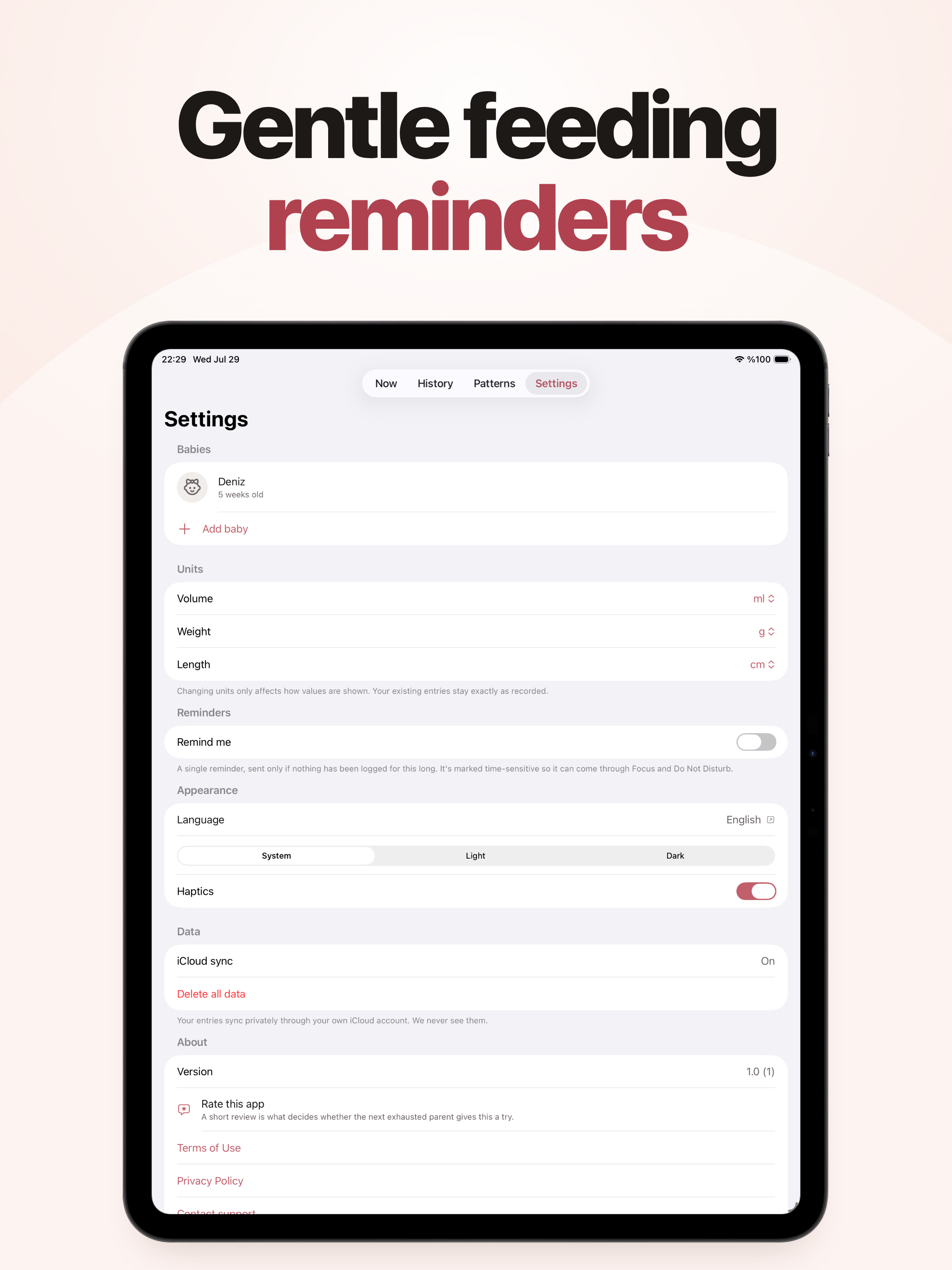 Baby Tracker Breastfeeding App screenshot 8
