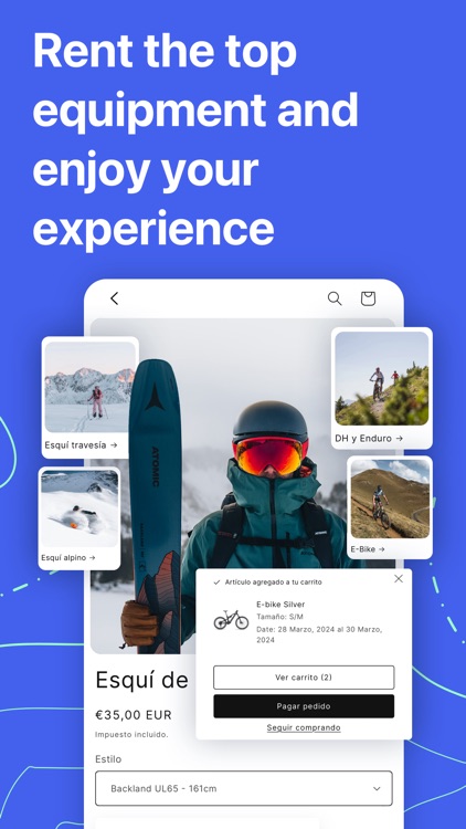 Montpackers: Hiking and Bike screenshot-3