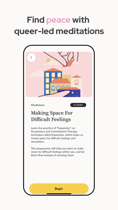 Voda: LGBTQIA+ Mental Wellness Screenshot