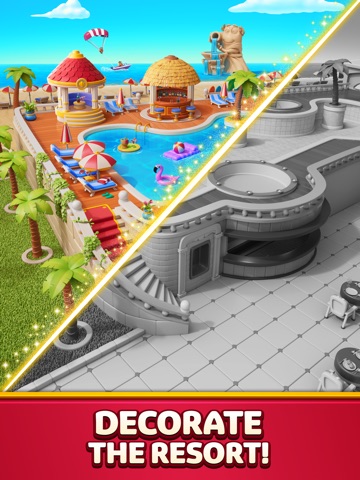 Resort Match iPad screenshot