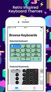 retro txt t9 number keyboard iphone screenshot 2