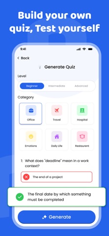 Learn English & Practice Daily iPhone screenshot