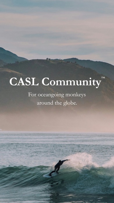 CASL Community iPhone screenshot 1 - Social Networking app