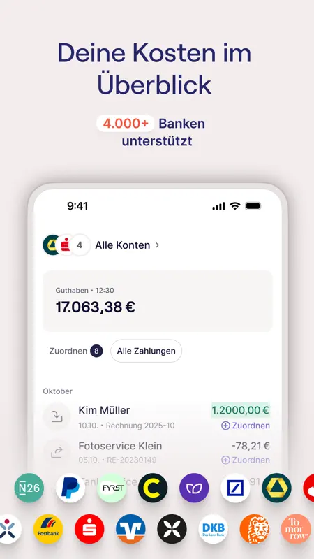 sevdesk Buchhaltung & Rechnung screenshot 6 of 7