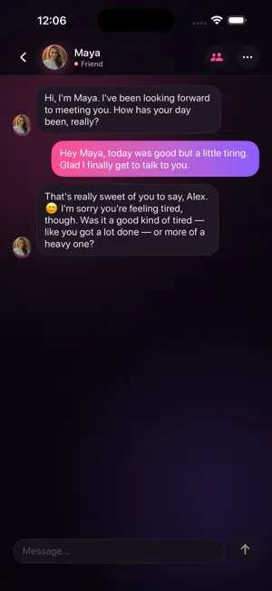 SoulMate AI: Always There screenshot 3