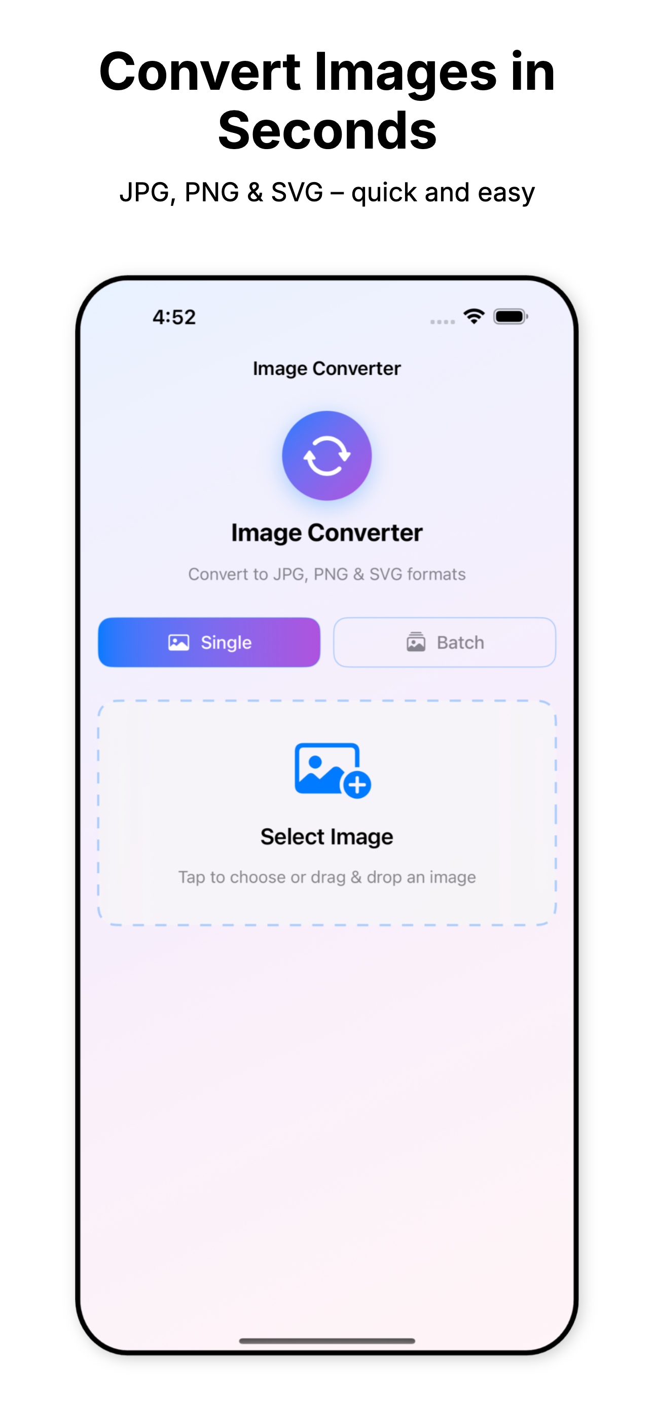Image Converter – JPG PNG SVG