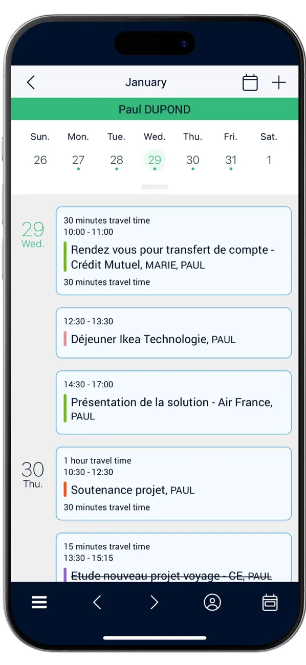 Screenshot #2 pour efficy Mobile