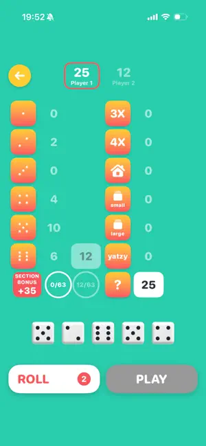 Yatzy Roll screenshot 3