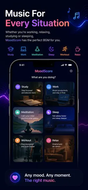 MoodScore - AI BGM Generator screenshot 4